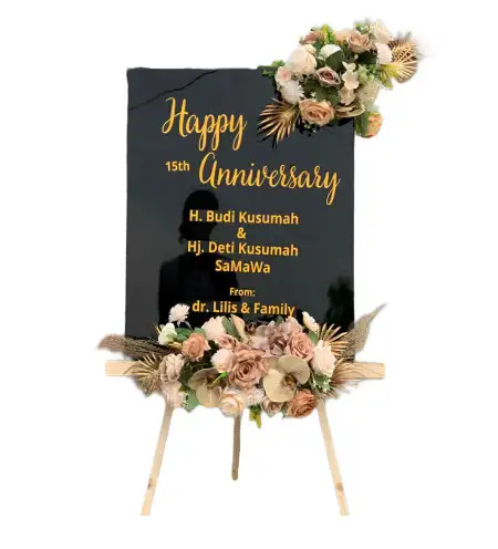 Papan Bunga Akrilik Tarubasan