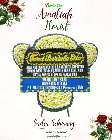 Papan Bunga Duka Tarubasan